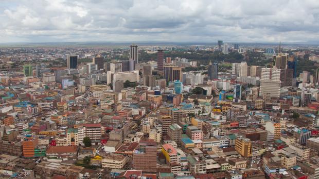 Nairobi skyline 
