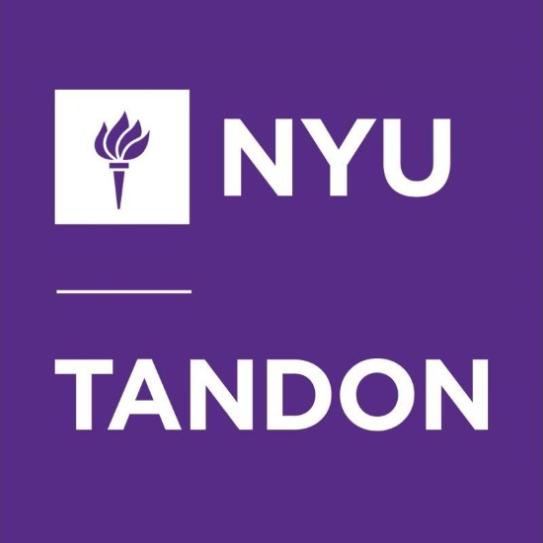 NYU Tandon purple logo